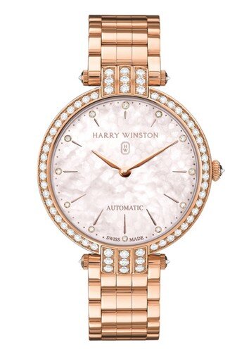 Harry Winston Premier Ladies 36mm Automatic in rose gold
